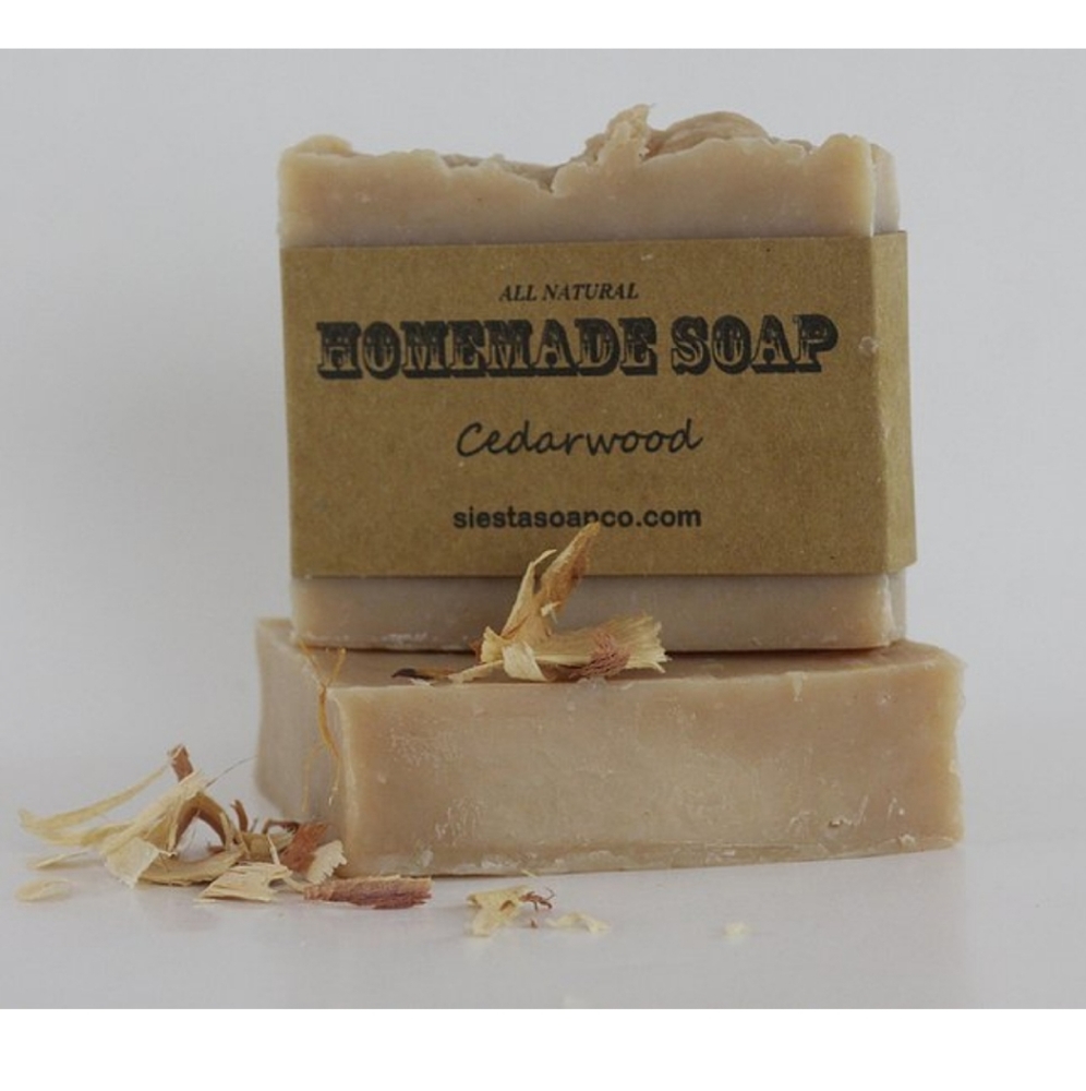 Organic Cedarwood Bar Soap